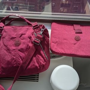 Kipling bag with laptop sleeve
